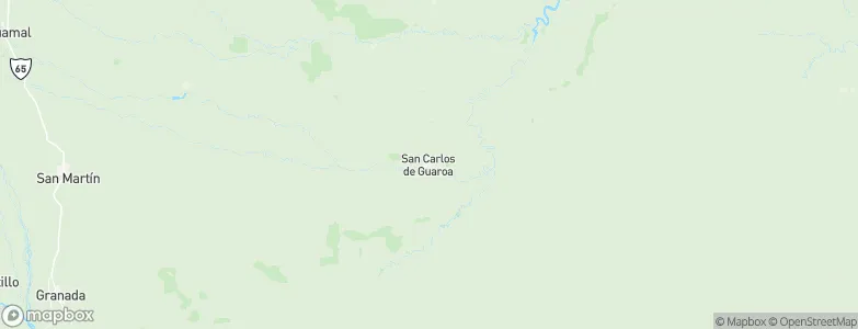 San Carlos de Guaroa, Colombia Map