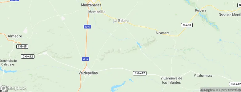 San Carlos del Valle, Spain Map