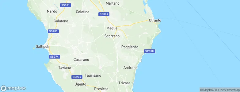 San Cassiano, Italy Map