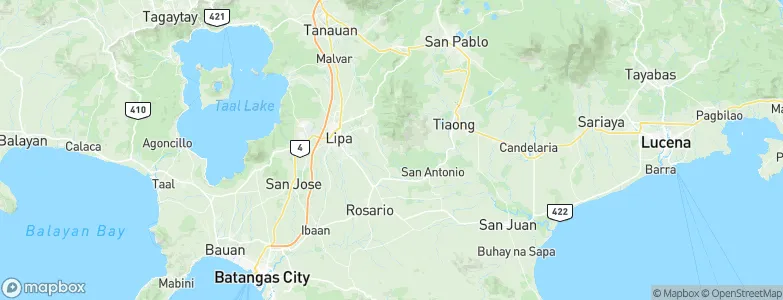 San Celestio, Philippines Map