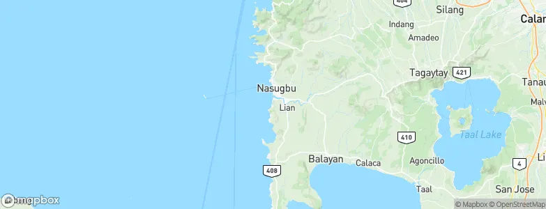San Diego, Philippines Map