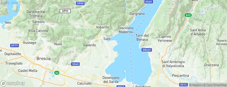 San Felice del Benaco, Italy Map