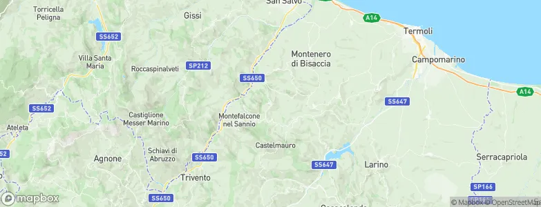 San Felice del Molise, Italy Map