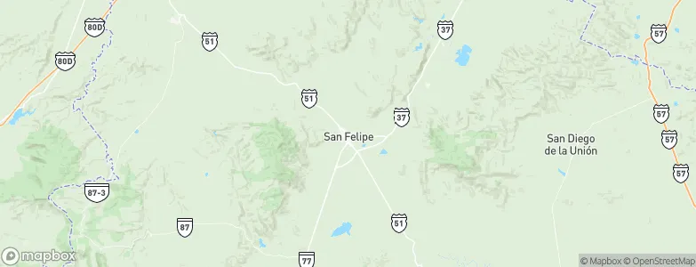 San Felipe, Mexico Map