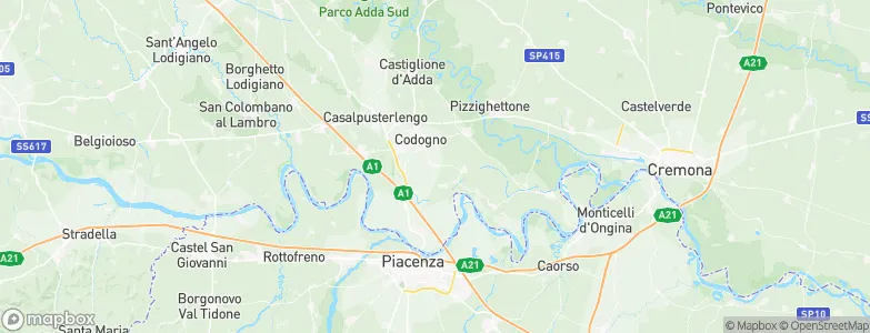San Fiorano, Italy Map