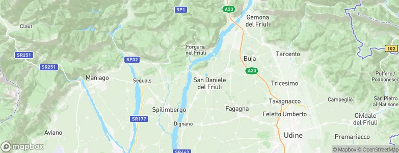 San Giacomo, Italy Map