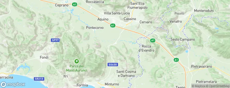 San Giorgio a Liri, Italy Map