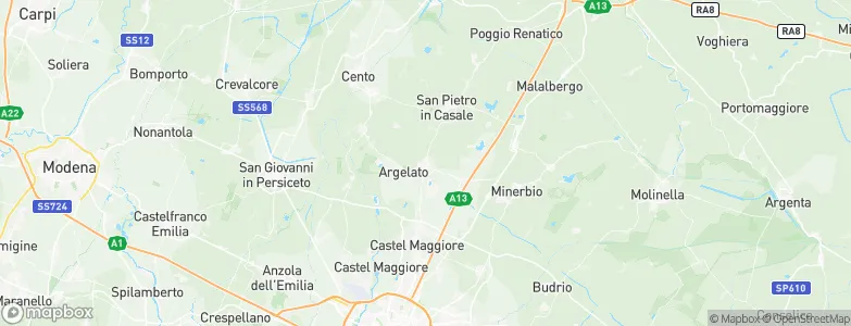 San Giorgio di Piano, Italy Map