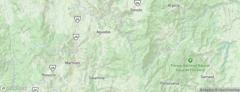 San Ignacio, Colombia Map