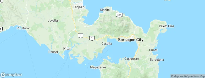 San Isidro, Philippines Map