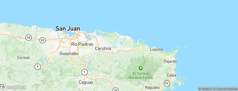 San Isidro, Puerto Rico Map