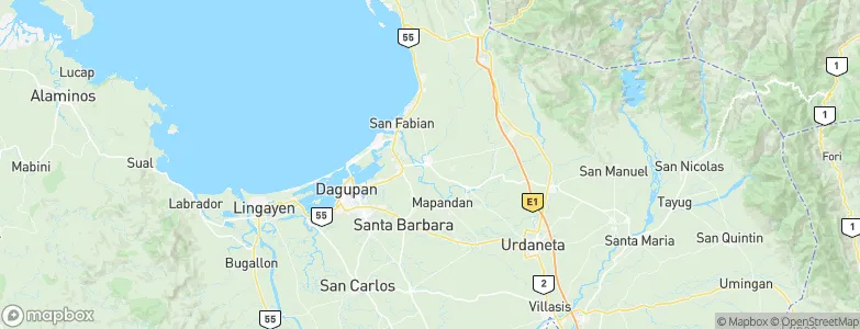 San Jacinto, Philippines Map