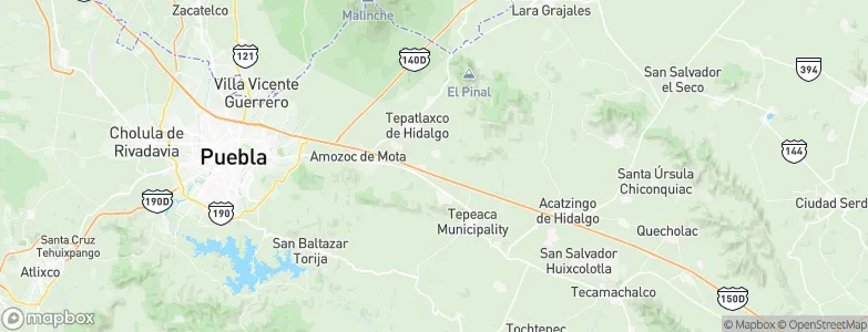 San Jerónimo Ocotitla, Mexico Map