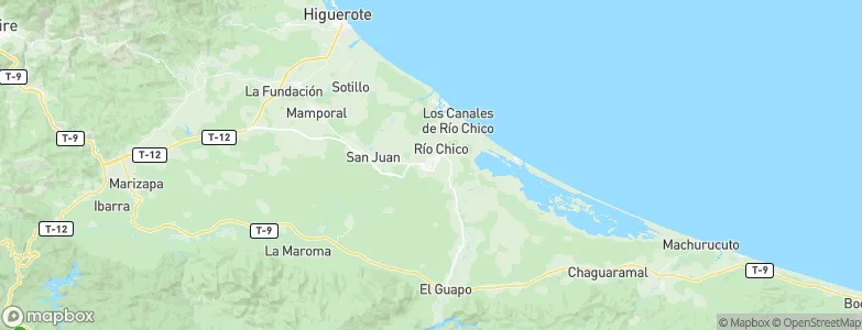 San Jose de Barlovento, Venezuela Map