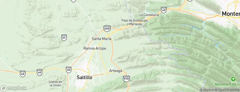 San José de los Nuncios, Mexico Map