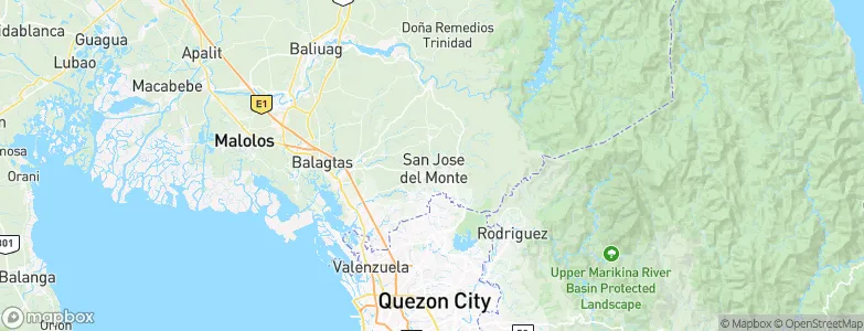 San Jose del Monte, Philippines Map