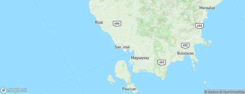 San Jose, Philippines Map