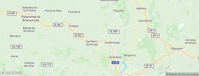 San Juan de la Encinilla, Spain Map