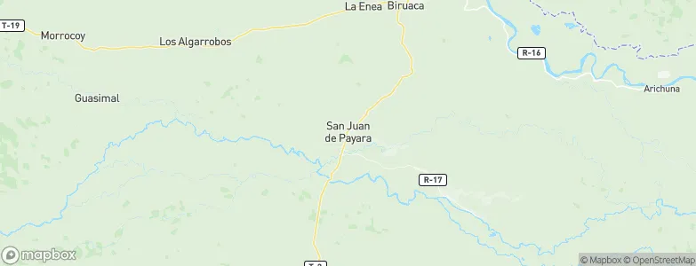 San Juan de Payara, Venezuela Map