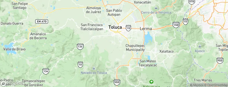 San Juan Tilapa, Mexico Map