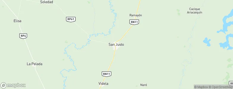 San Justo, Argentina Map