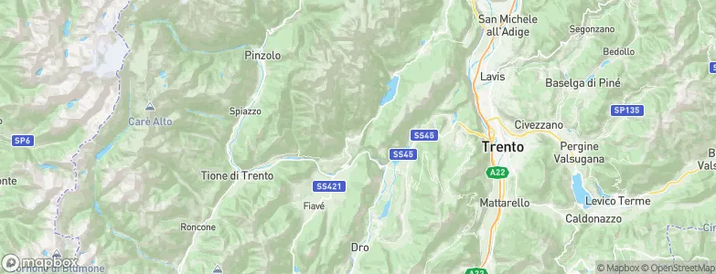 San Lorenzo in Banale, Italy Map