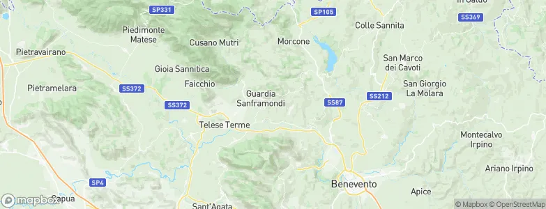 San Lorenzo Maggiore, Italy Map