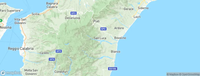 San Luca, Italy Map