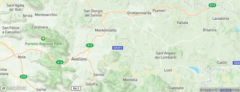 San Mango sul Calore, Italy Map