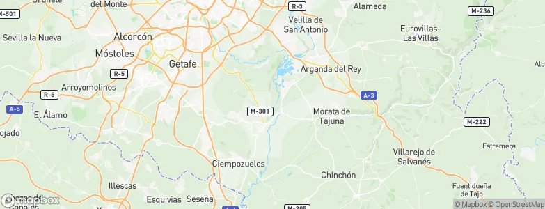 San Martín de la Vega, Spain Map