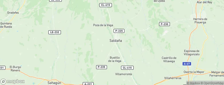 San Martín del Obispo, Spain Map
