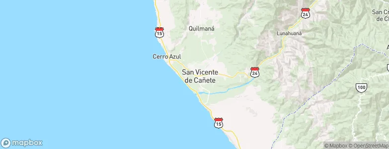 San Martín, Peru Map