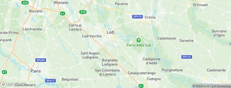 San Martino in Strada, Italy Map