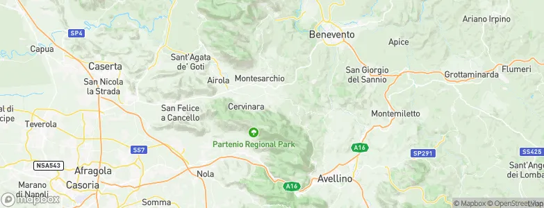 San Martino Valle Caudina, Italy Map