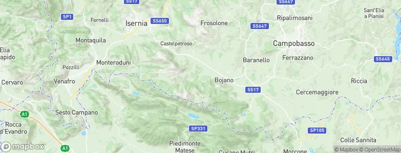 San Massimo, Italy Map