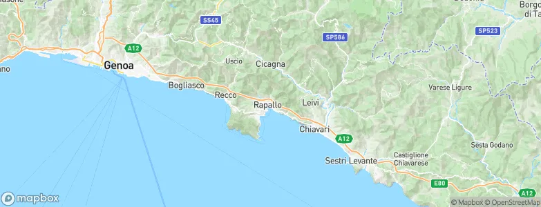 San Michele di Pagana, Italy Map