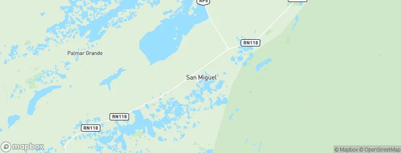 San Miguel, Argentina Map