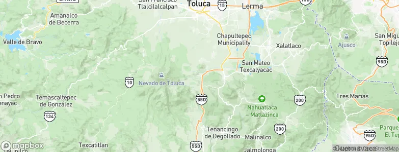 San Miguel Balderas, Mexico Map