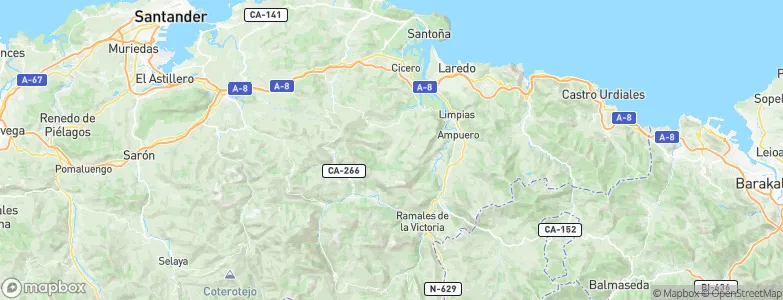 San Miguel de Aras, Spain Map