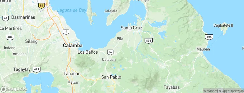 San Miguel, Philippines Map