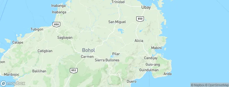 San Miguel, Philippines Map