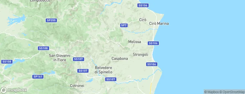 San Nicola dell'Alto, Italy Map