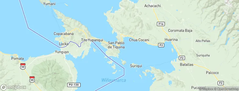 San Pablo, Bolivia Map