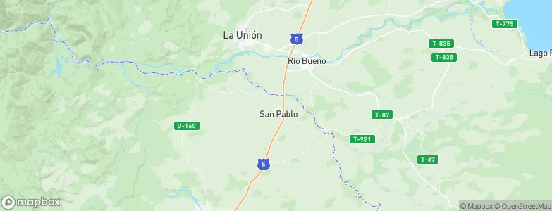 San Pablo, Chile Map