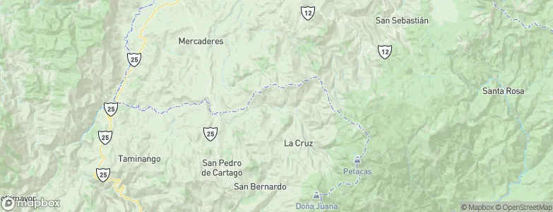 San Pablo, Colombia Map