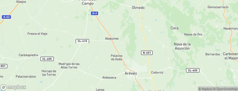 San Pablo de la Moraleja, Spain Map