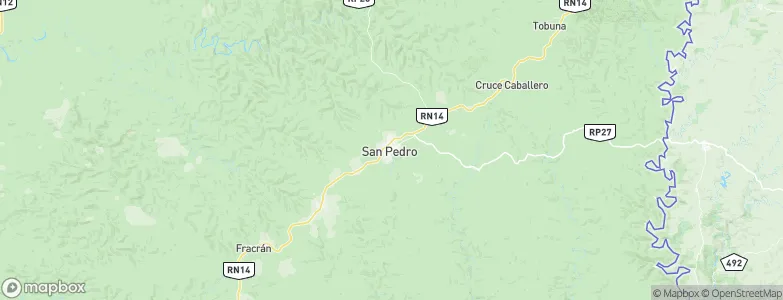 San Pedro, Argentina Map