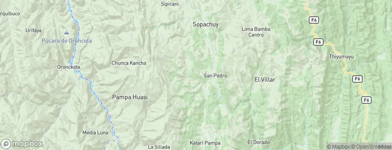 San Pedro, Bolivia Map