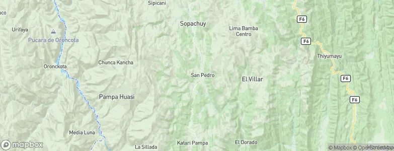 San Pedro, Bolivia Map