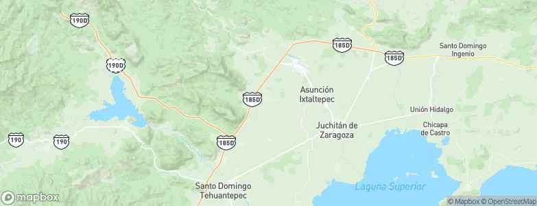 San Pedro Comitancillo, Mexico Map